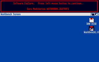 Amiga Simulator atari screenshot